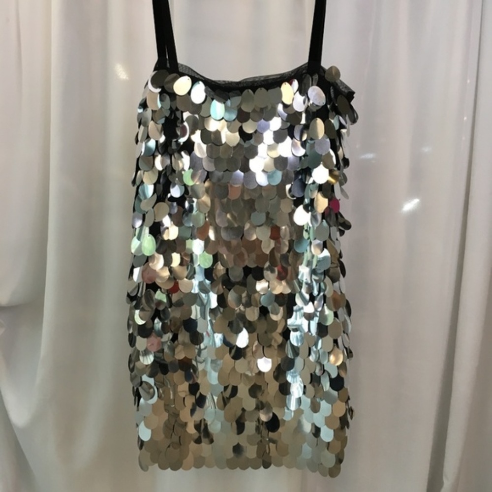 Milly Sequin Shift Party Dress